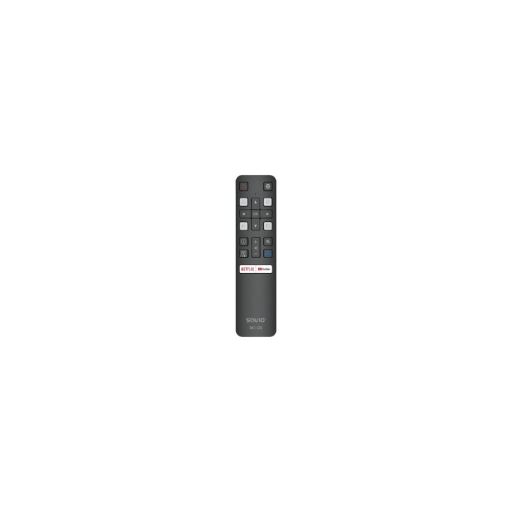 Savio RC-23 mando a distancia IR inalámbrico Universal Botones