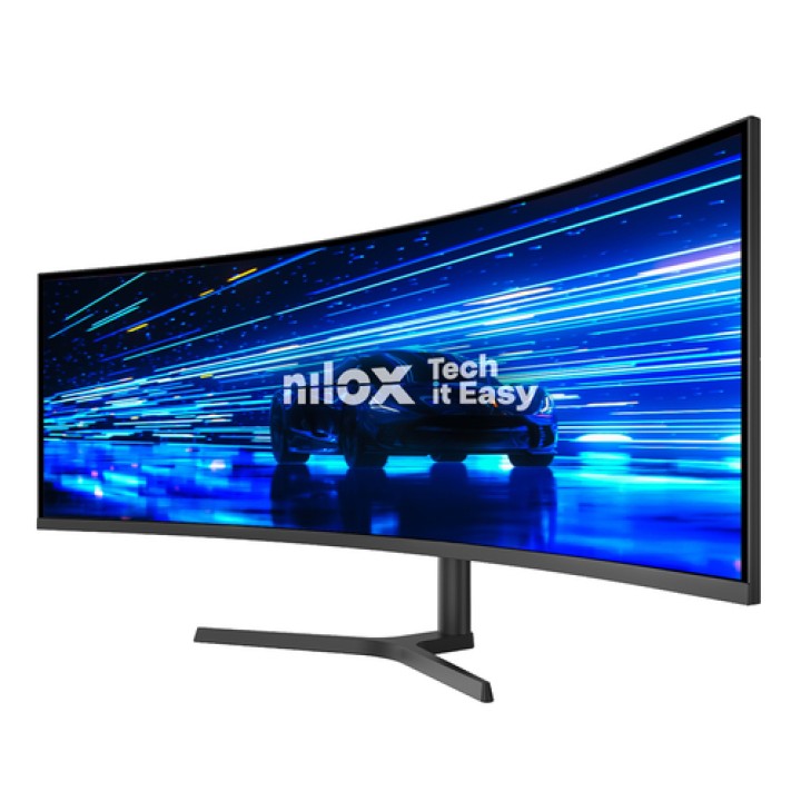 Nilox pantalla para PC 124,5 cm (49") 5120 x 1440 Pixeles Dual QHD LCD