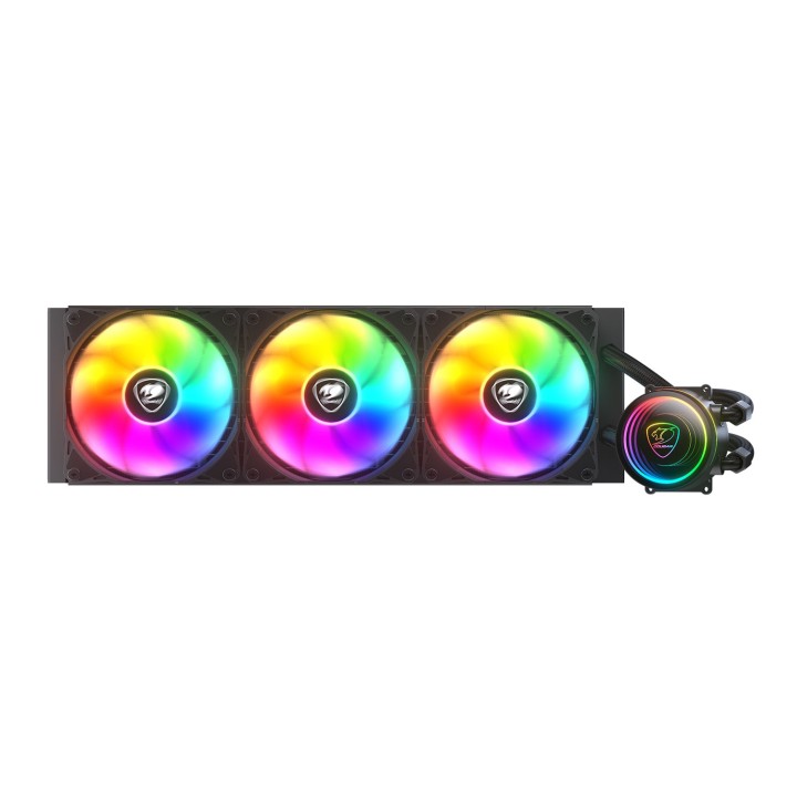 COUGAR CGR-PSDELRGB-B-360 Procesador Sistema de refrigeración líquida todo en uno 12 cm Negro