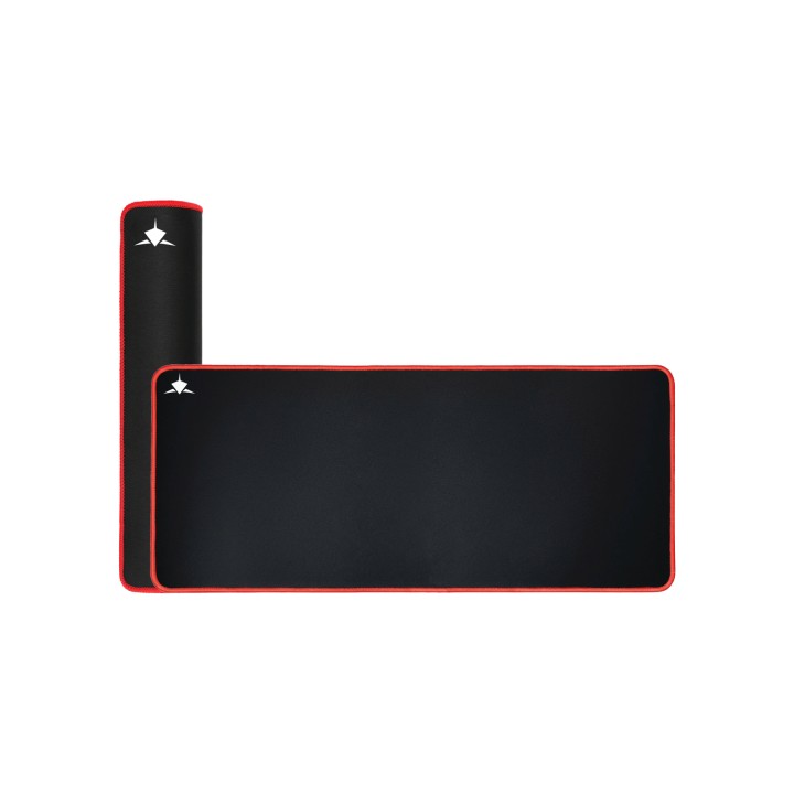 White Shark RED KNIGHT XL Alfombrilla de ratón para juegos Negro, Rojo