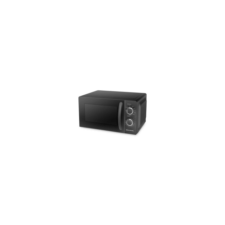 Grunkel MWG-20NG microondas Negro Microondas con grill Encimera 20 L 700 W