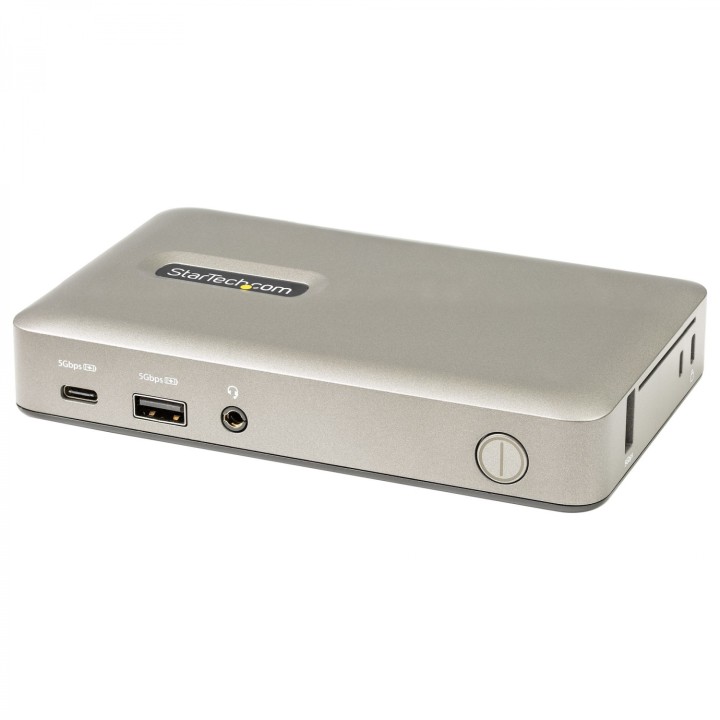 StarTech.com Docking Station USB C - USB-C a DisplayPort 4K 30Hz o VGA - Carga con Entrega de Alimentación PD de 65W - Hub USB