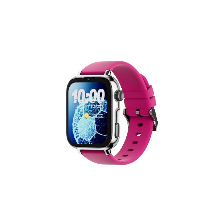 SaveFamily SaveWatch Plus 2 Reloj Inteligente para niños 4G Esfera Plata Correa Silicona Lollipop