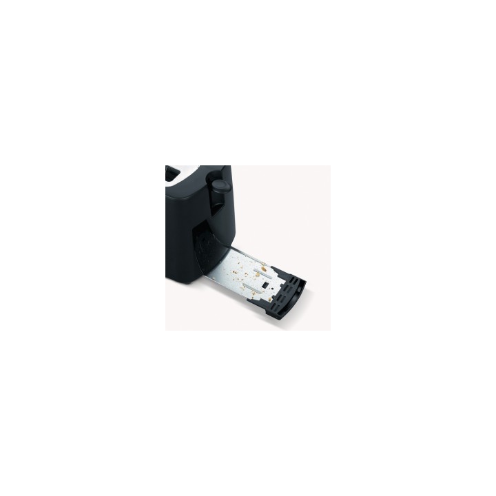 Severin 2287000 2 rebanada(s) 700 W Negro