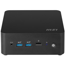 MSI Cubi NUC 13MQG-066BEU 0.84L sized PC Negro i5-1345U Intel® SoC