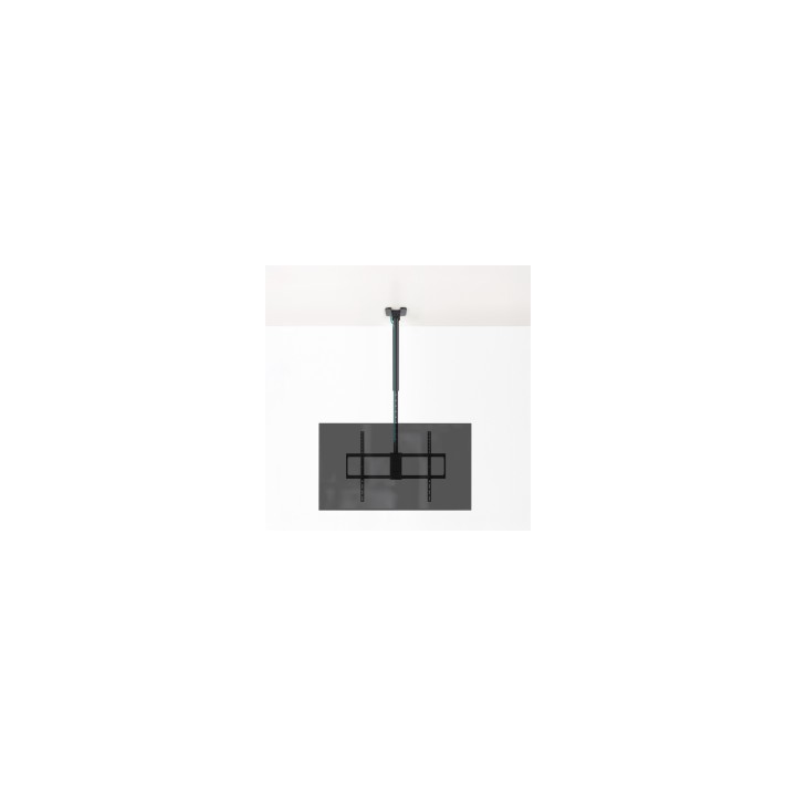 TooQ Soporte de Techo Extensible para Pantallas 50"-100", Negro