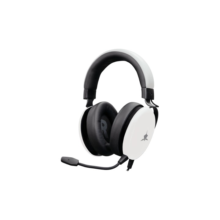 White Shark ELEPHANT Auriculares Alámbrico Diadema Juego Blanco, Negro