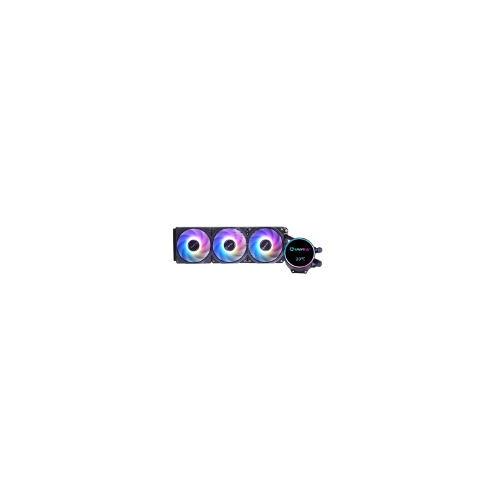 UNYKAch AQUASTORM NEO 360 Procesador Kit de refrigeración líquida 12 cm Negro