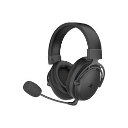 White Shark GORILLA PRO auricular y casco Auriculares Inalámbrico y alámbrico Diadema USB Tipo C Negro