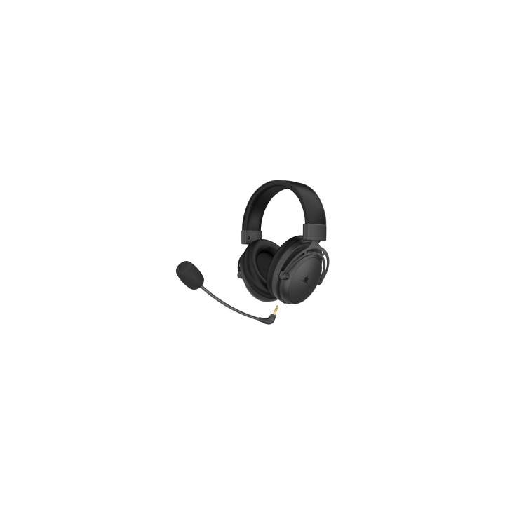 White Shark GORILLA PRO auricular y casco Auriculares Inalámbrico y alámbrico Diadema USB Tipo C Negro