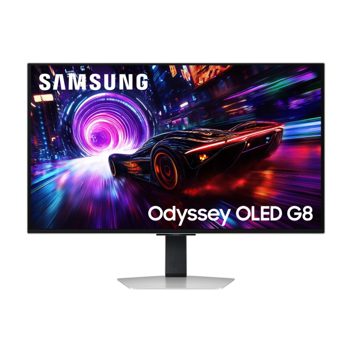 Samsung G81SF pantalla para PC 81,3 cm (32") 3840 x 2160 Pixeles 4K Ultra HD OLED Plata