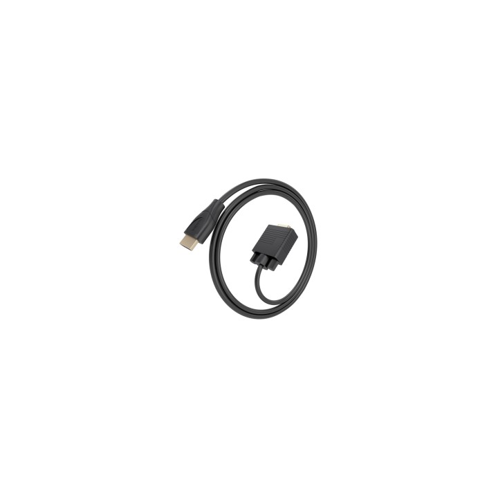 AISENS Cable Conversor HDMI a SVGA, HDMI A/M-SVGA/M, Negro, 1.5m
