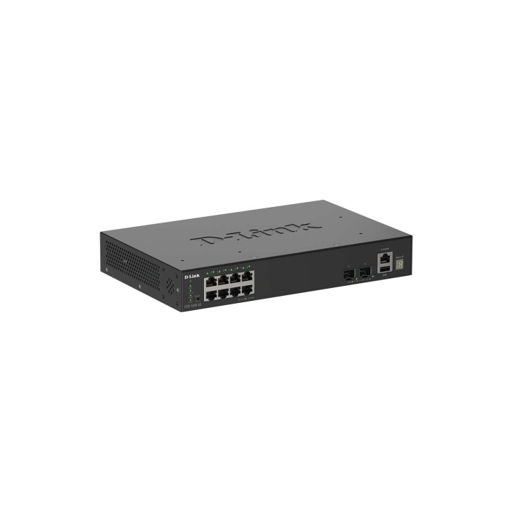 D-Link DGS-1530-10 Gestionado L2 Gigabit Ethernet (10/100/1000) Negro