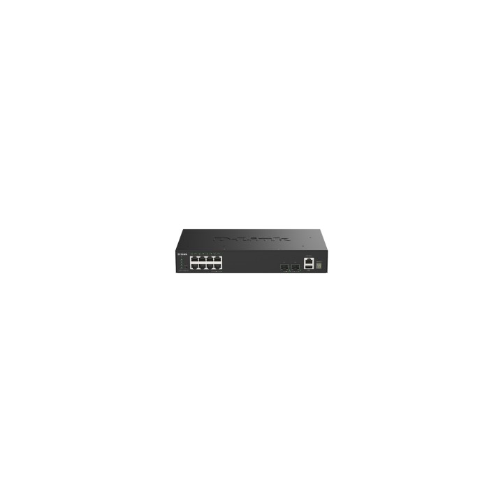 D-Link DGS-1530-10 Gestionado L2 Gigabit Ethernet (10/100/1000) Negro