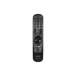 Savio RC-24 mando a distancia IR inalámbrico TV, Universal Botones
