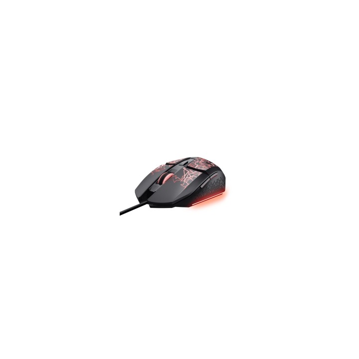 Trust GXT 113 Felox ratón Juego mano derecha USB tipo A Óptico 6400 DPI