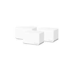 Mercusys Halo H70X (3-pack) Doble banda (2,4 GHz / 5 GHz) Wi-Fi 6 (802.11ax) Blanco Interno