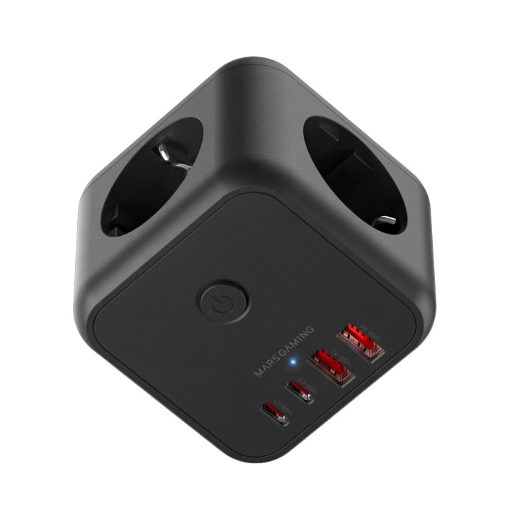 Mars Gaming MDCUBE20 cargador de dispositivo móvil Negro