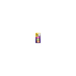3M 686-PGO lengüeta de índice Separador en blanco con pestaña Verde, Naranja, Rosa