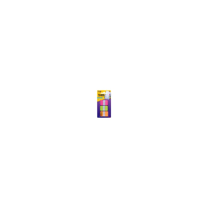 3M 686-PGO lengüeta de índice Separador en blanco con pestaña Verde, Naranja, Rosa