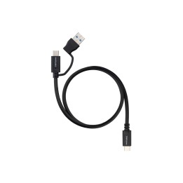 Nanocable 10.01.4803 cable USB USB 3.2 Gen 2 (3.1 Gen 2) 3 m USB A/USB C USB C Negro