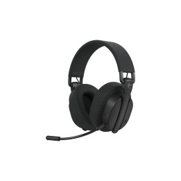 White Shark FIRECREST Auriculares Inalámbrico y alámbrico Diadema Juego USB Tipo C Bluetooth Negro