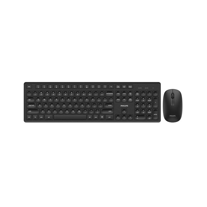 Philips 3000 series SPT6318B/85 teclado Ratón incluido Hogar / Oficina RF inalámbrico Negro