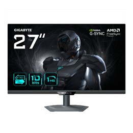 GIGABYTE G27UP Monitor de juego 27” 4K UHD - Modo dual (4K 160Hz o FHD 320Hz), 3840 x 2160, 1ms, 400 cd/m², FreeSync Premium,