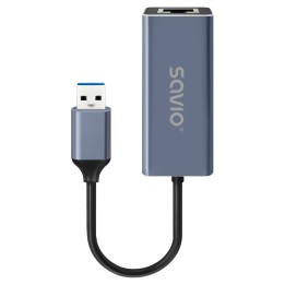 Savio AK-83 tarjeta y adaptador de interfaz RJ-45