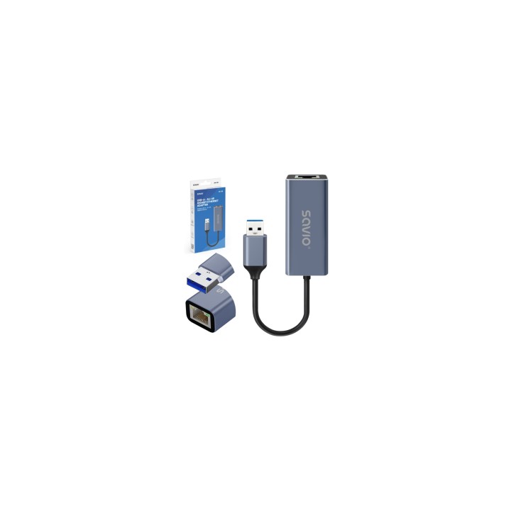 Savio AK-83 tarjeta y adaptador de interfaz RJ-45