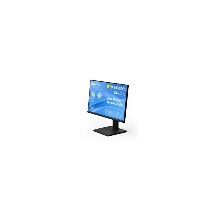 Hannspree Hybri Monitor EB241CJB pantalla para PC 60,5 cm (23.8") 1920 x 1080 Pixeles Full HD LCD Negro