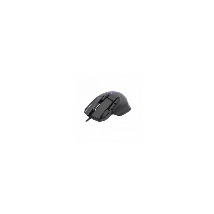 White Shark MARROK Black ratón Oficina mano derecha USB tipo A Óptico 12000 DPI