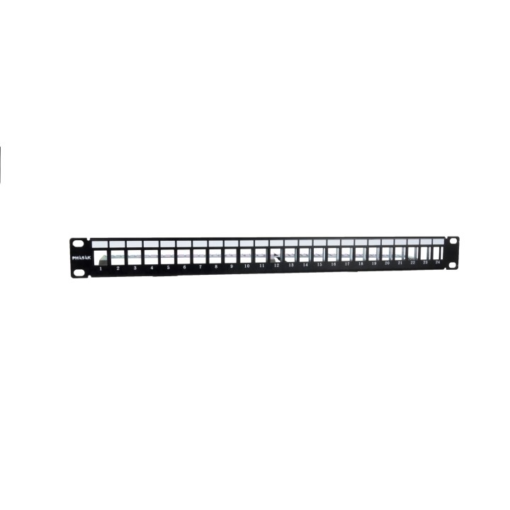 Phasak Panel frontal 19" RJ45 24P FTP Cat.6 Dual Block RJ45 - PA 3524