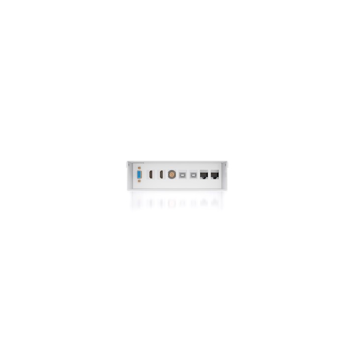 AISENS Caja de Conexiones VGA+Jack 3.5+2xHDMI+2xUSB-B+2xRJ45 Cat.6A STP, Blanco