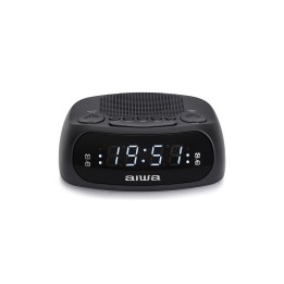 Aiwa CR-09J despertador Reloj despertador digital Negro