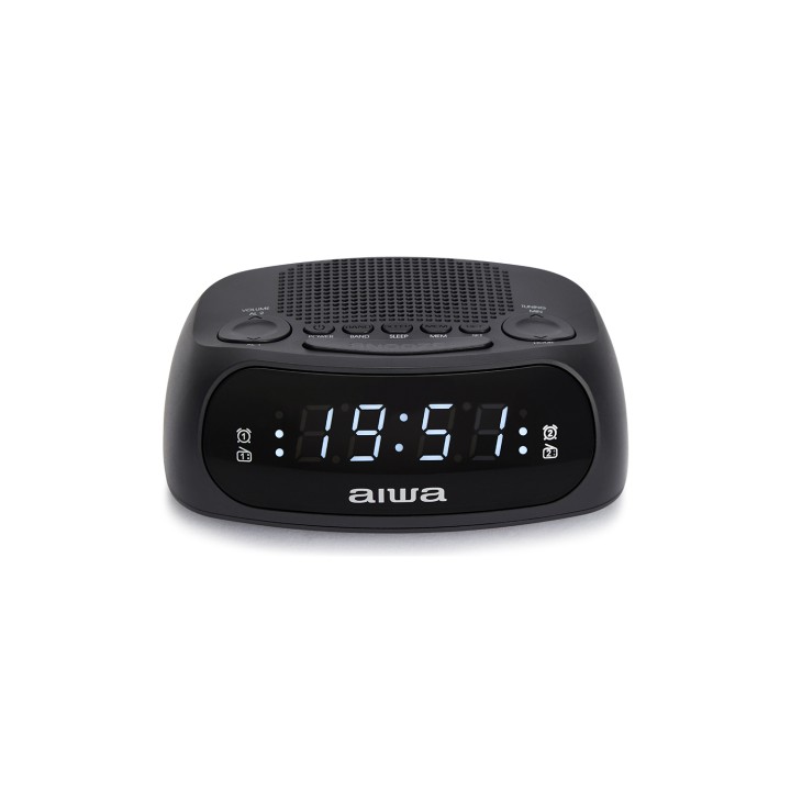 Aiwa CR-09J despertador Reloj despertador digital Negro