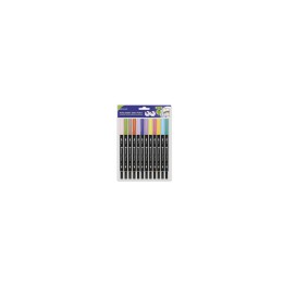 Bismark 330114 rotulador Fino/Extragrueso Azul, Marrón, Cian, Verde, Limón (color), Mauve, Naranja, Rosa, Púrpura, Rojo,