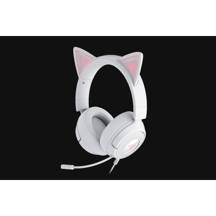 Razer RZ04-05350300-R3M1 auricular y casco Auriculares Alámbrico Diadema Juego Blanco