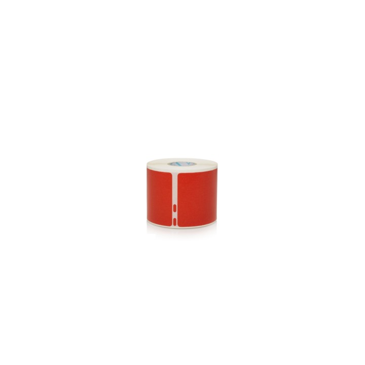 DYMO 2133399 etiqueta autoadhesiva Rectángulo redondeado Desmontable Rojo 220 pieza(s)