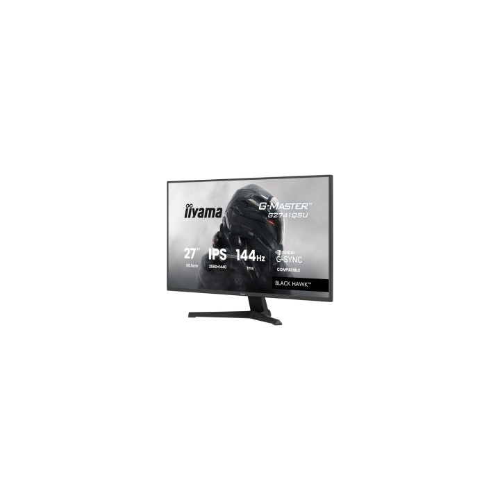 iiyama G-MASTER G2741QSU-B1 pantalla para PC 68,6 cm (27") 2560 x 1440 Pixeles 4K Ultra HD QLED Negro