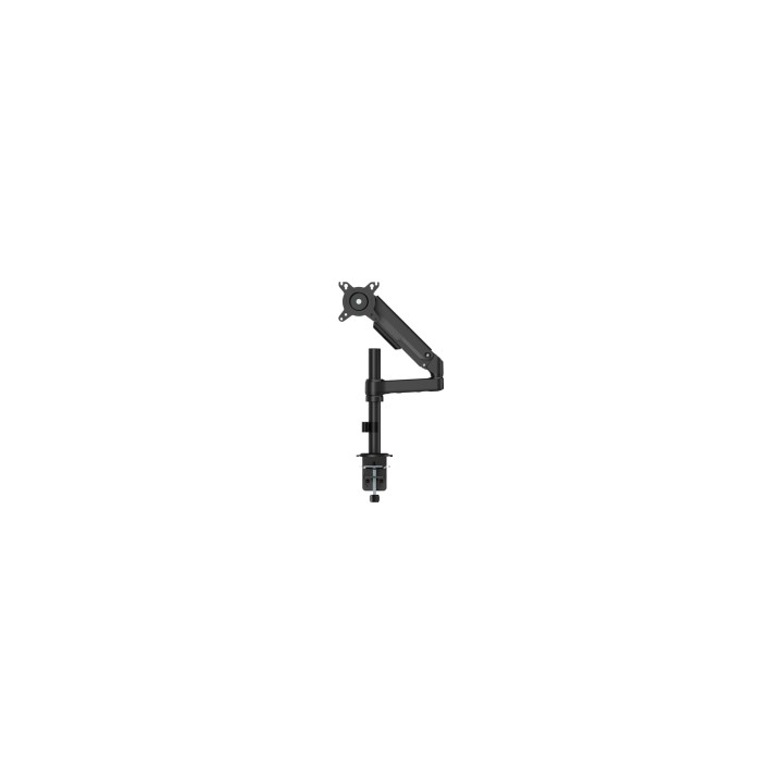 AISENS Soporte de Mesa Eco Contrapeso Giratorio e Inclinable para Monitor/TV 9kg (3 Pivotes, 1 Brazo) de 17-32, Negro