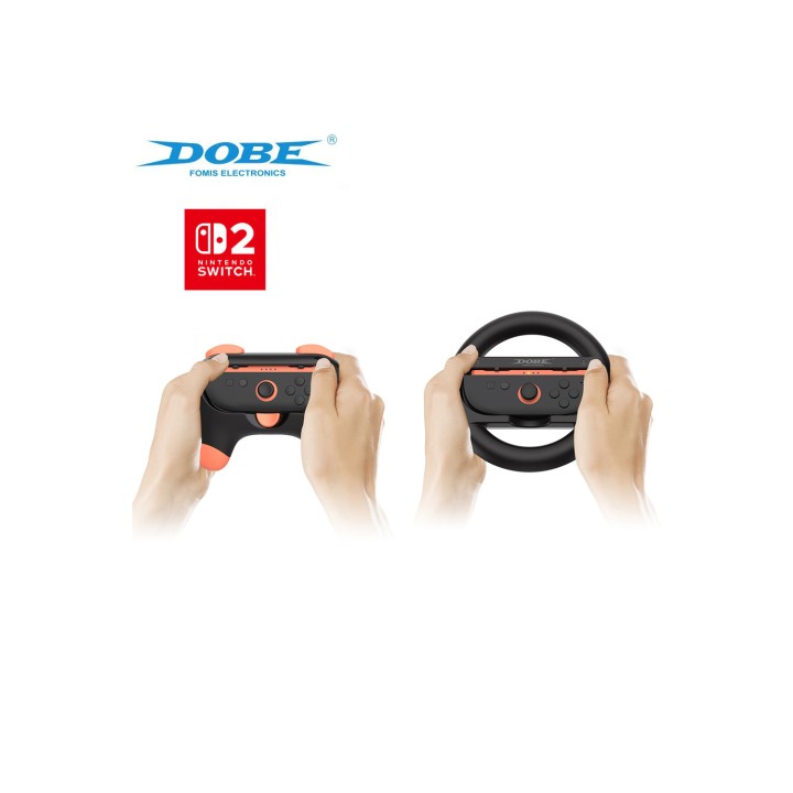 DOBE KIT VOLANTE CON MANDOS NINTENDO SWITCH 2 6972520259012