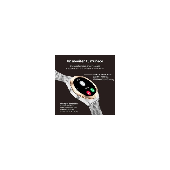 Ksix Smartwatch Lya, Pantalla AMOLED 1.19