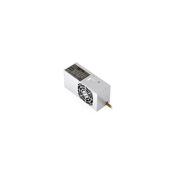 AISENS Fuente Alimentacion TFX 500W con Cable de Alimentacion OEM, Plata