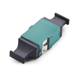 StarTech.com Acoplador de Fibra Óptica MPO/MTP OM3/OM4 Multimodo - para Cableado Recto - Key Up Key Down - Acoplador de Fibra