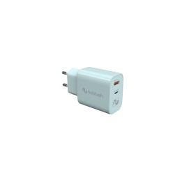 Cargador de Pared Nubbeh Bhoot 30W Dual USB-A y USB-C Verde