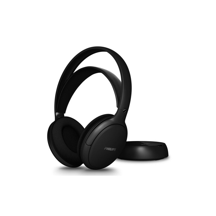 Philips SHC5200M2/12 auricular y casco Auriculares Inalámbrico Diadema TV USB Tipo C Negro