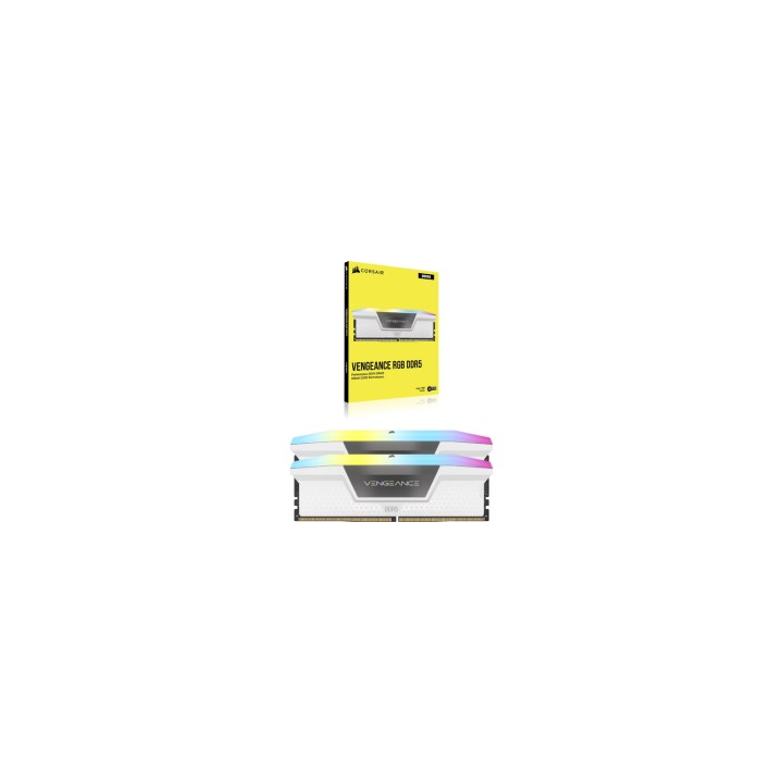 Corsair Vengeance RGB CMH32GX5M2B6400Z32W módulo de memoria 32 GB 2 x 16 GB DDR5 6400 MT/s 288-pin DIMM