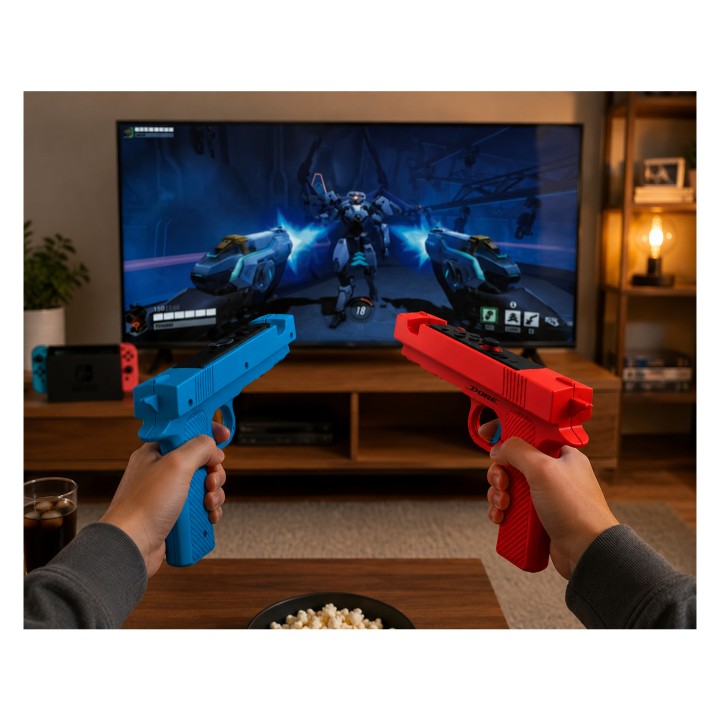 DOBE PACK ACCESORIO EMPUÑADURAS PISTOLA NINTENDO SWITCH 2 6972520258848