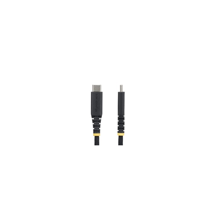 StarTech.com Cable de Carga USB-C Trenzado de 3m - Cable Cargador USB Tipo C para Portátil - Cable Resistente para Carga de
